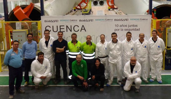 Siemens Gamesa La fábrica de la región que celebra 10 años sin accidentes laborales