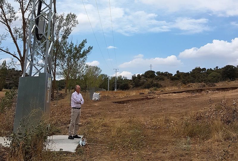 Concluyen los trabajos de electrificación del yacimiento de la Villa Romana de Noheda 3 Concluyen los trabajos de electrificación del yacimiento de la Villa Romana de Noheda