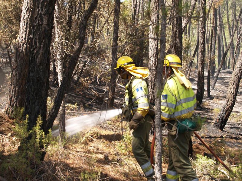 Controlado el incendio de Cañamares 3 Controlado el incendio de Cañamares