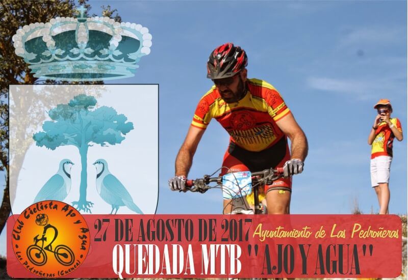 El Club Ciclista Ajo y Agua organiza una quedada de MTB en Las Pedroñeras