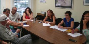 El GMS se reúne con la asociación de vecinos del casco antiguo