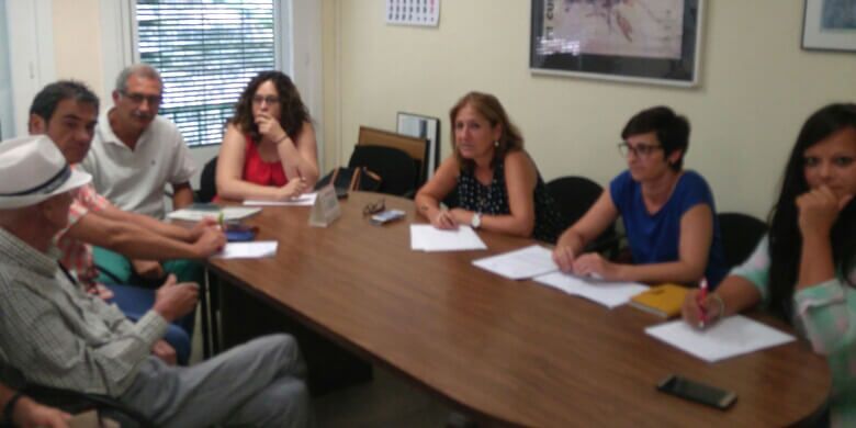 El GMS se reúne con la asociación de vecinos del casco antiguo