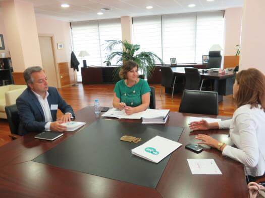 El Gobierno de Castilla-La Mancha conoce los proyectos de la Asociación para el Progreso de la Dirección