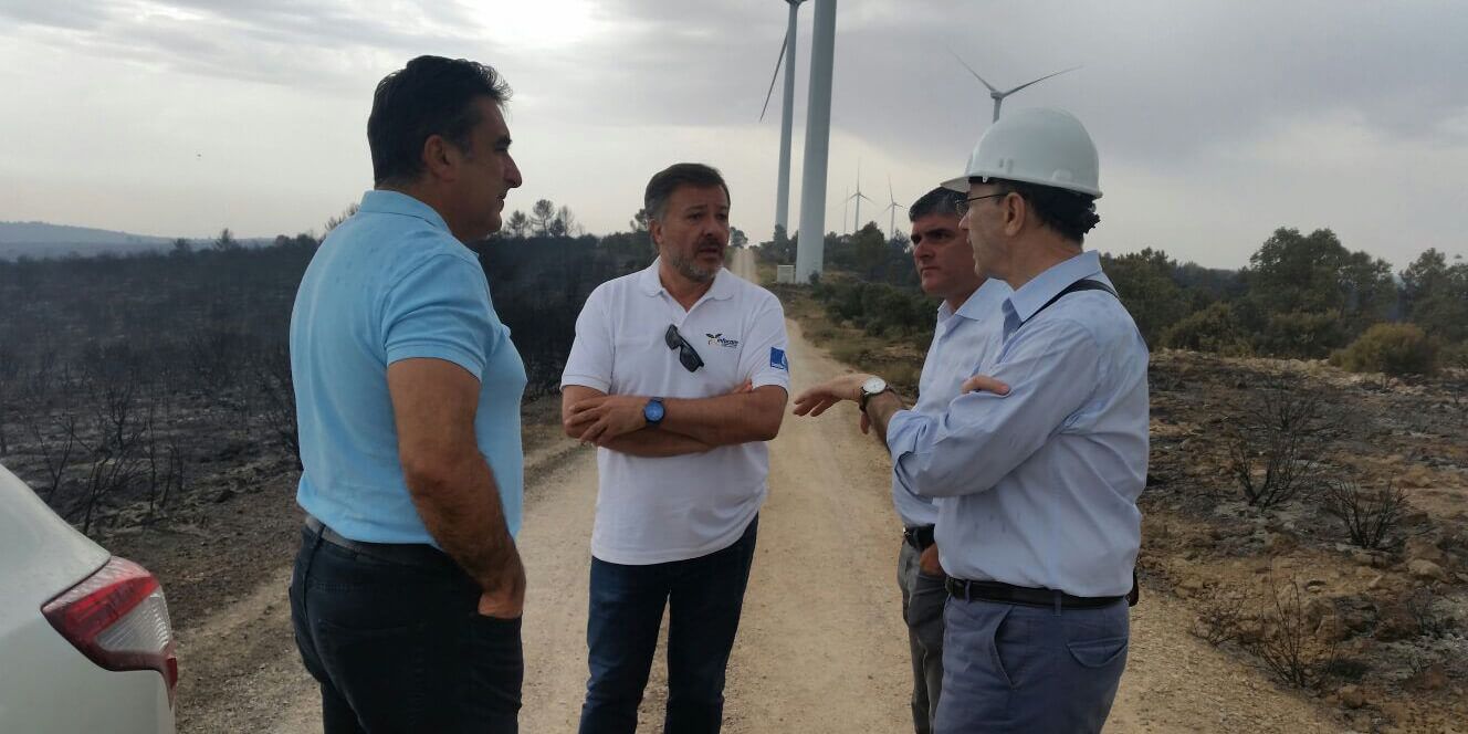 El incendio de Campillo, ya en nivel 0, ha arrasado 1200 hectáreas