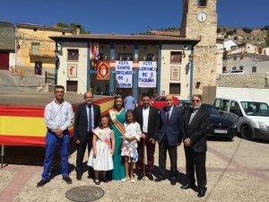 El subdelegado del Gobierno asiste a las fiestas de Santo Domingo de Guzmán en Loranca de Tajuña