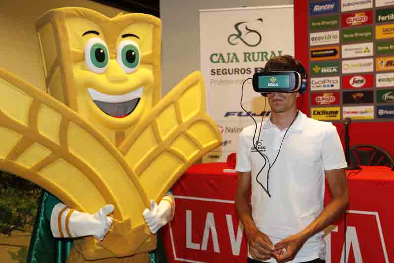 Fan Zone solidaria de Globalcaja en Cuenca con motivo de la Vuelta Ciclista a España