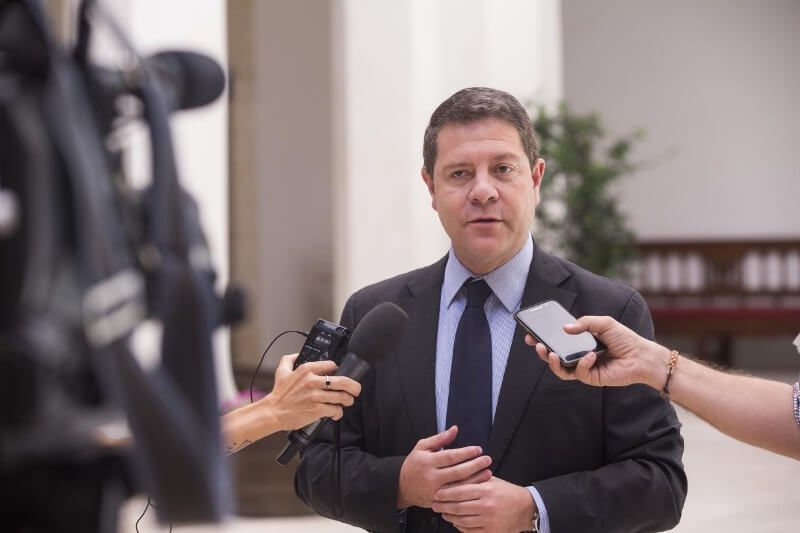 García-Page anuncia ayudas económicas para la promoción turística de la zona afectada por el incendio de Yeste (Albacete)