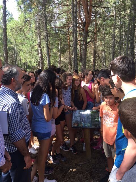 Inaugurado el Paseo Botánico del Albergue de la Fuente de las Tablas