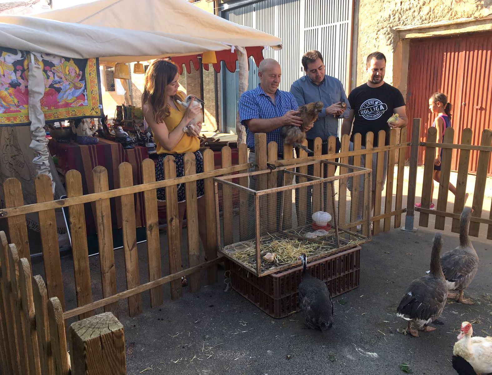 Doménech inaugura el II Mercado Medieval de Bólliga en plenas fiestas patronales de San Roque 1 Doménech inaugura el II Mercado Medieval de Bólliga en plenas fiestas patronales de San Roque