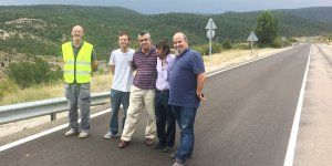 La Junta invierte cerca de 170.000 euros para mejorar la carretera hacia Taravilla y Poveda de la Sierra