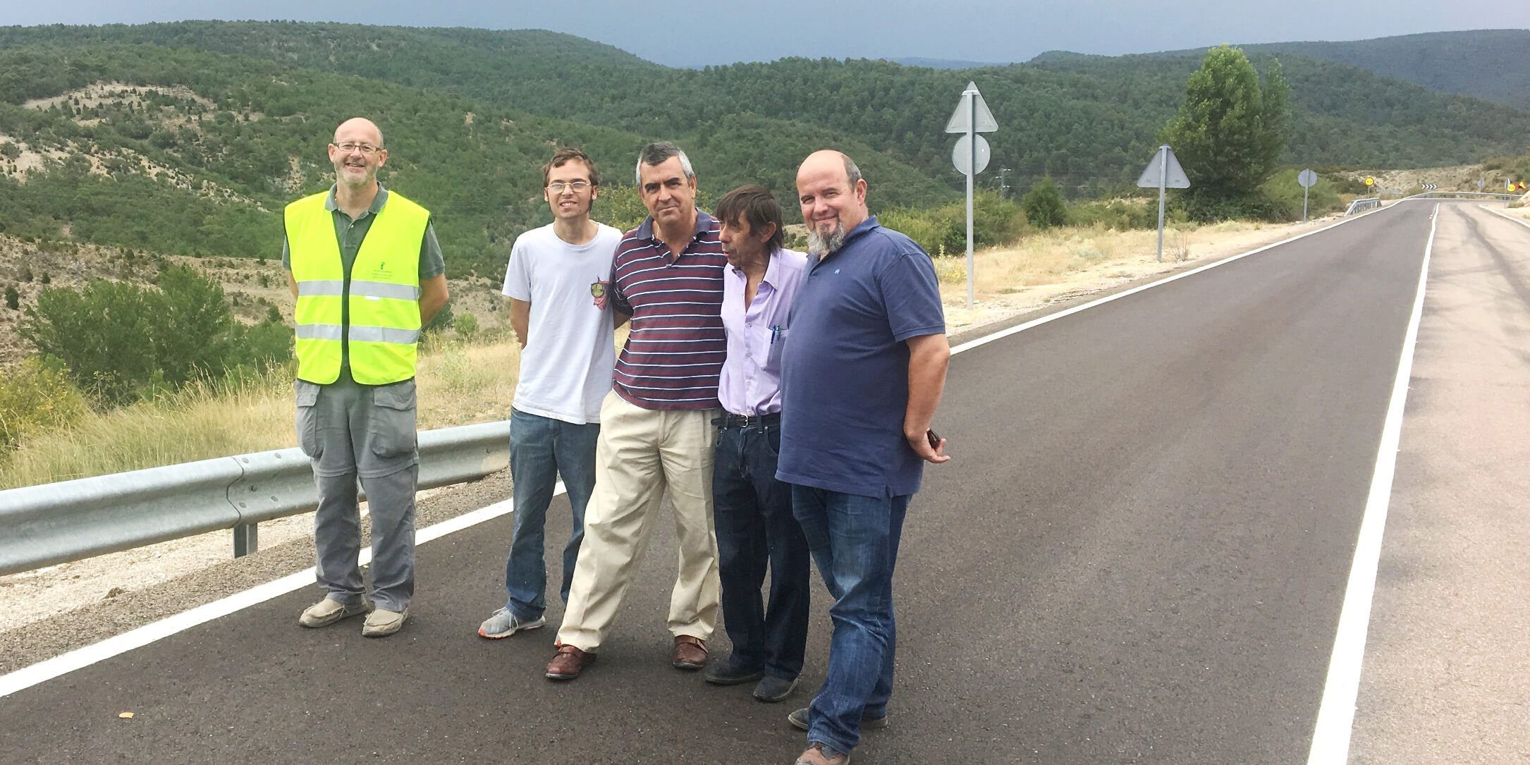 La Junta invierte cerca de 170.000 euros para mejorar la carretera hacia Taravilla y Poveda de la Sierra
