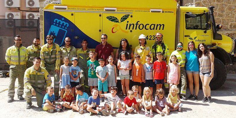 La Junta promueve acciones en Guadalajara para educar desde la infancia sobre la importancia de prevenir los incendios forestales