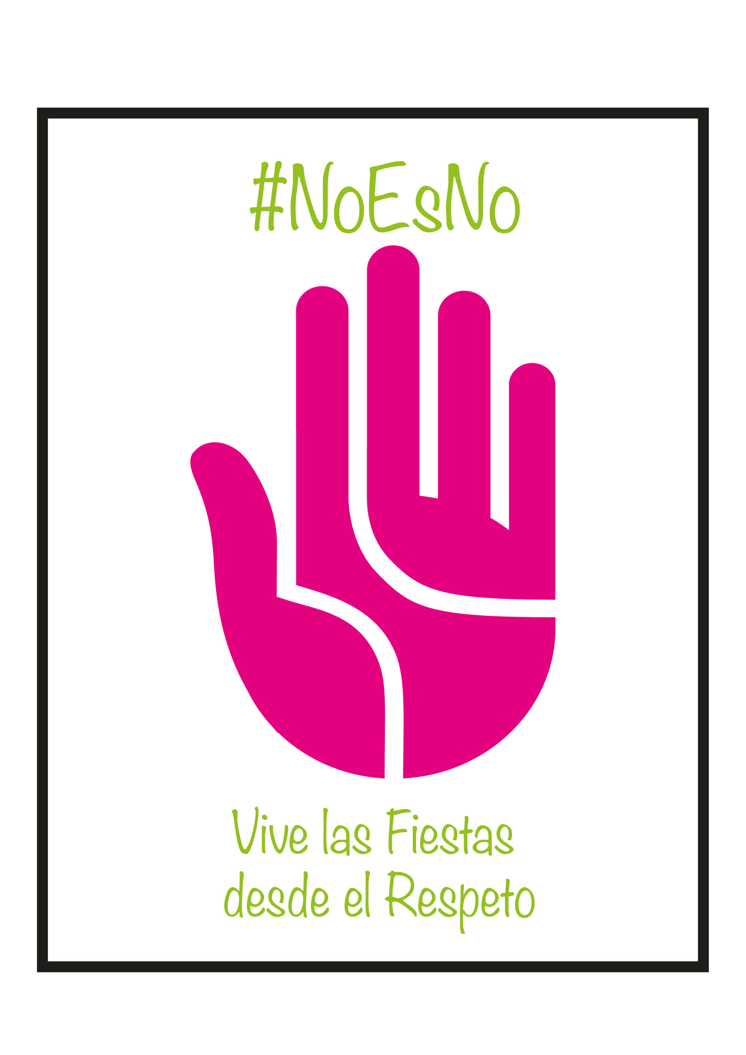 La campaña “No es no” contra las agresiones sexistas ya tiene imagen, votada por los vecinos