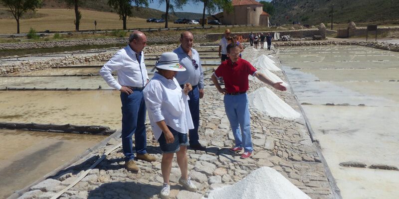 Latre destaca la importancia de la explotación de las Salinas de San Juan