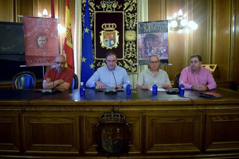 Presentadas las XVI Jornadas Romanas 'A Valeria Condita' en homanaje a Teodomiro Ibáñez