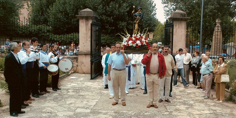 Todo preparado para las fiestas de San Roque y de la Virgen de la Mayor en Sigüenza