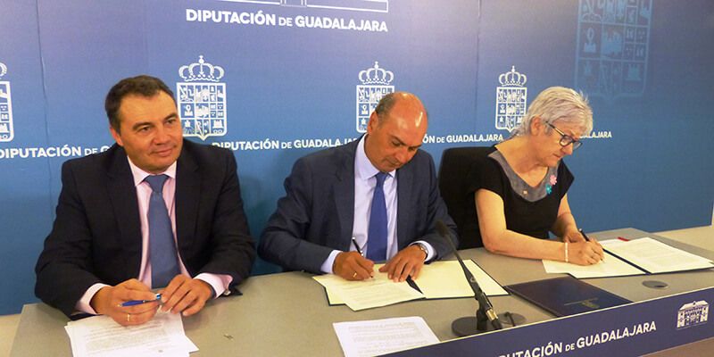 Diputación Provincial y Cruz Roja en Guadalajara renuevan el convenio de colaboración