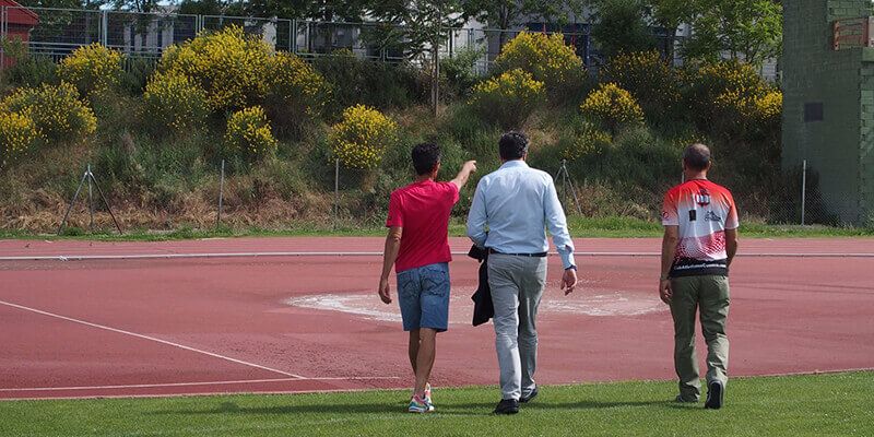 El Ayuntamiento de Cuenca dotará de pistas de atletismo el Luis Ocañay de césped artificial de última generación el campo Obispo Laplana