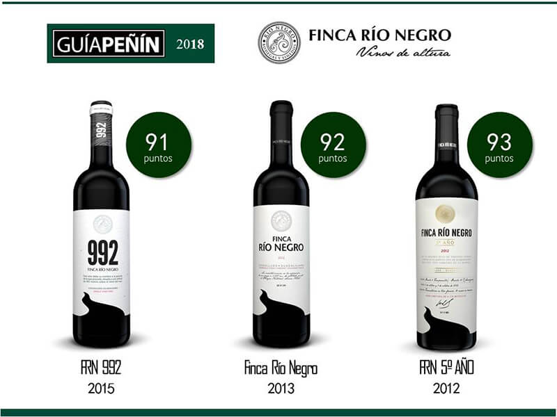 Finca Río Negro obtiene 93 puntos en la Guía Peñín 3 Finca Río Negro obtiene 93 puntos en la Guía Peñín