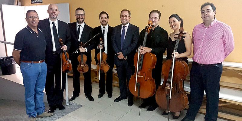 Gran respuesta de púbico en Tarancón al primer concierto del II Festival Internacional de Música Clásicos Colgados