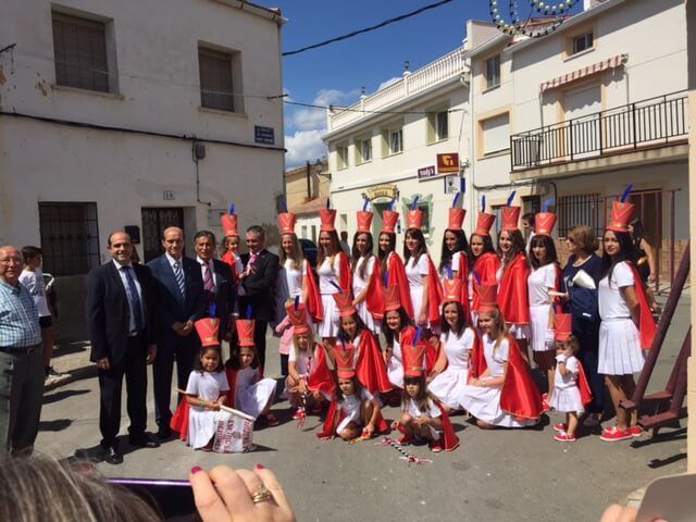Sánchez-Seco participa de las fiestas a Nuestra Señora de la Asunción y de Santa Virgen de las Angustias de Espinosa de Henares y Valdeaveruelo