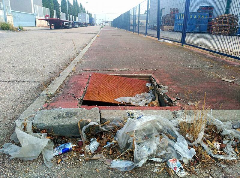 IU Azuqueca denuncia el abandono absoluto de los polígonos industriales