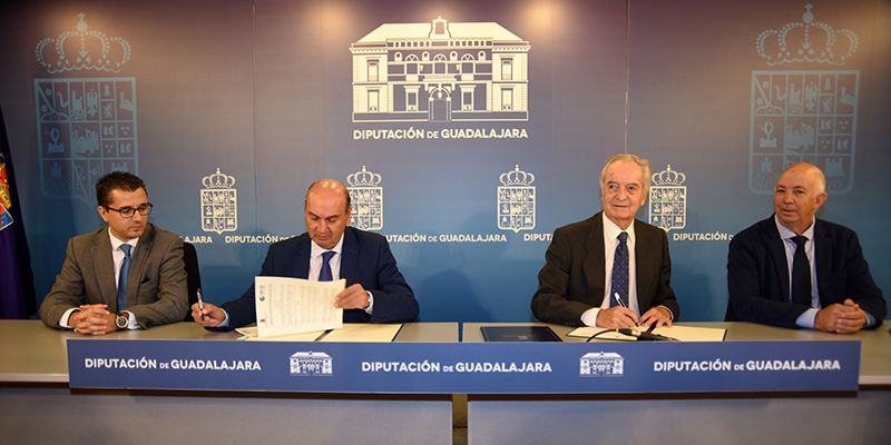 La Diputación de Guadalajara renueva su acuerdo con CEOE-CEPYME dirigido a la creación de empleo en la provincia