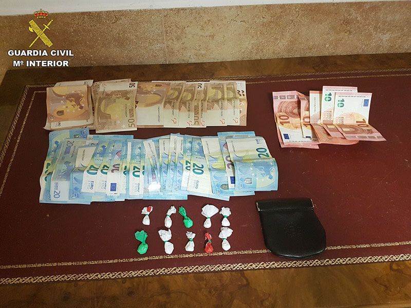 La Guardia Civil detiene a una persona en Tarancón por tráfico de drogas