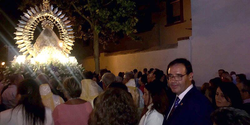 Prieto vive con los belmonteños las Fiestas del Ofrecimiento a la Patrona, la Virgen de Gracia