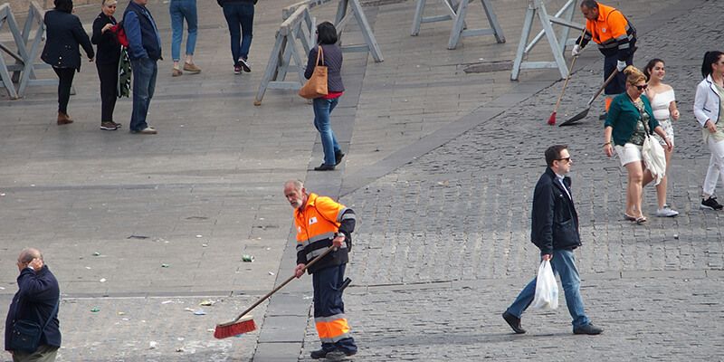 El Ayuntamiento incrementará el dispositivo de limpieza durante los días de celebración de San Mateo 2017