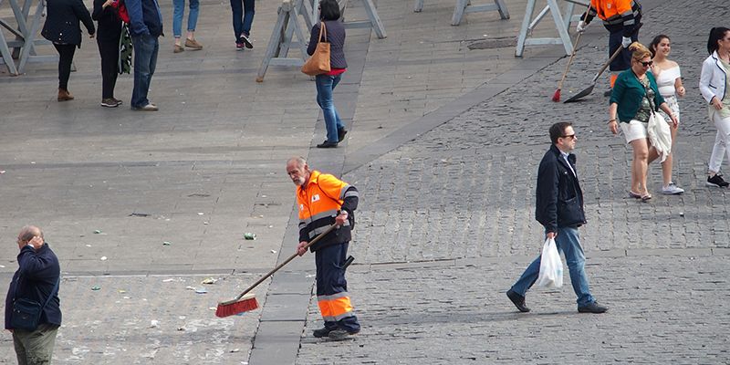 El GMS se opone al pliego del servicio de limpieza y recogida de residuos