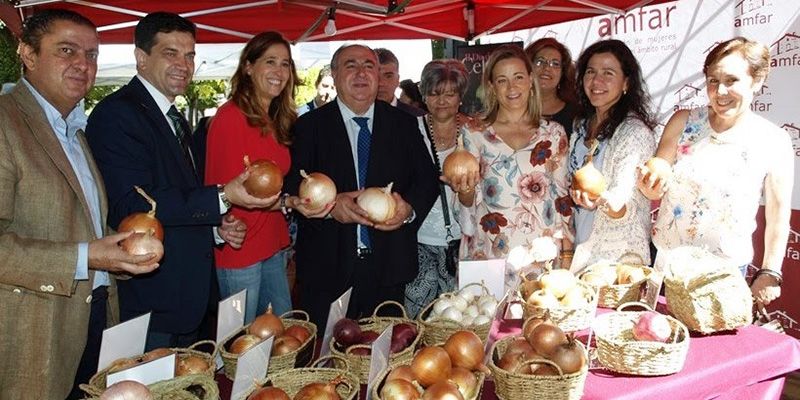 La Feria de la Cebolla busca un valor añadido para el sector agrario, estratégico para Castilla-La Mancha
