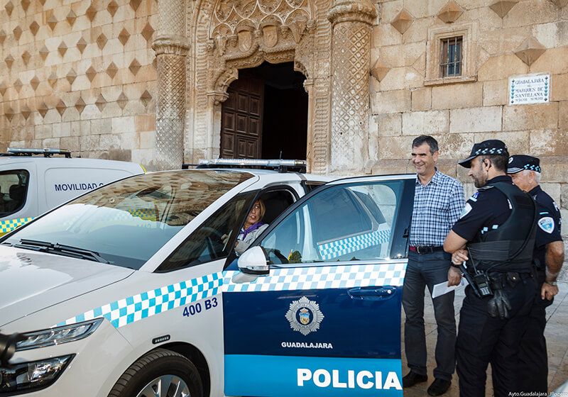 La Policía Local de Guadalajara cuenta desde hoy con siete nuevos vehículos