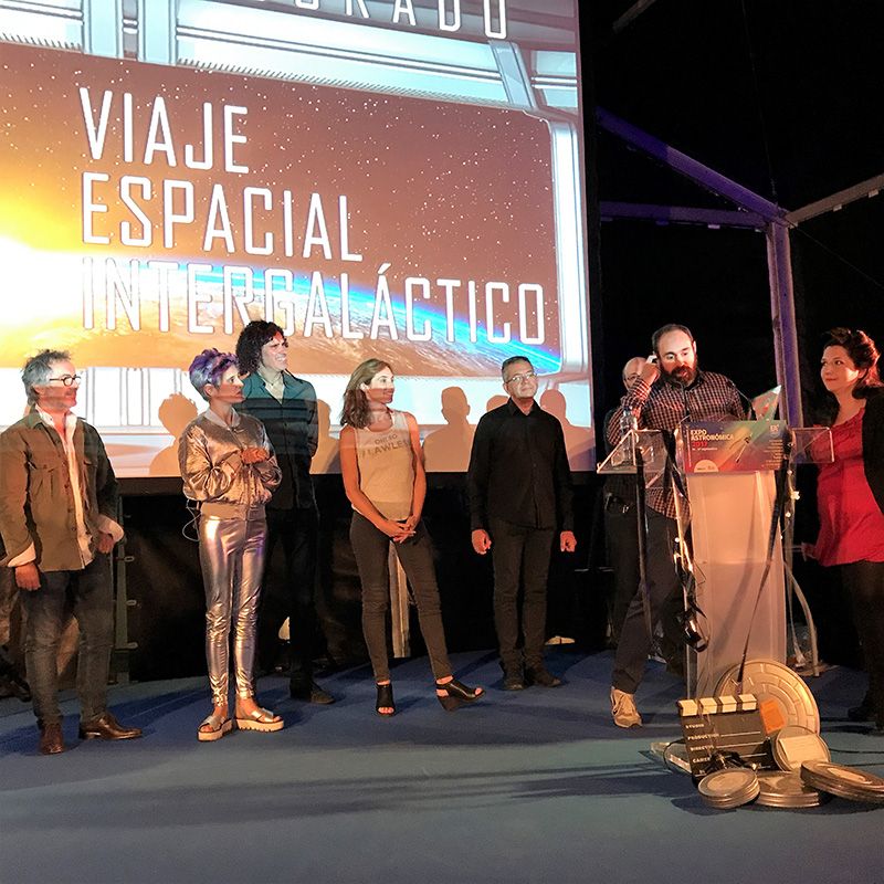 ‘Viaje Espacial Intergaláctico’ gana el Premio Especial del Jurado del I Certamen de Cortos ‘4661’ de Yebes 3 ‘Viaje Espacial Intergaláctico’ gana el Premio Especial del Jurado del I Certamen de Cortos ‘4661’ de Yebes