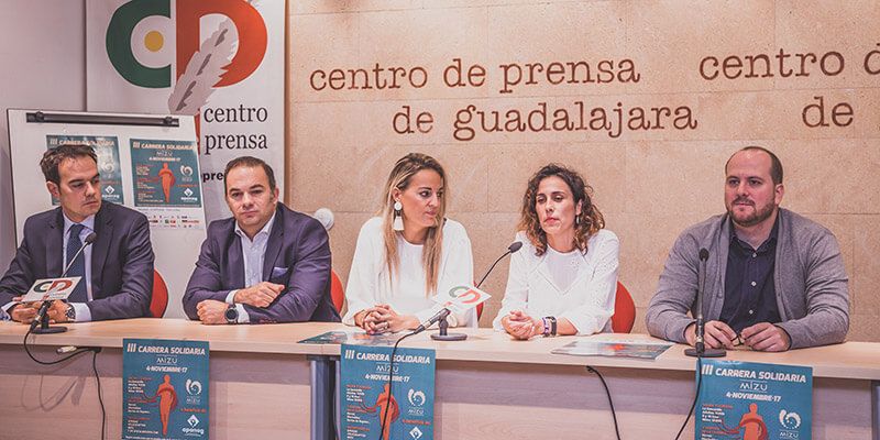 Apanag y Mizu animan a correr por una causa solidaria el próximo 4 de noviembre