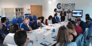 CEOE-CEPYME y CaixaBank analizan el factoring internacional con los empresarios de Guadalajara