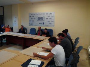 CEOE Cuenca finaliza el curso de formación en ‘Aplicación de microcemento’