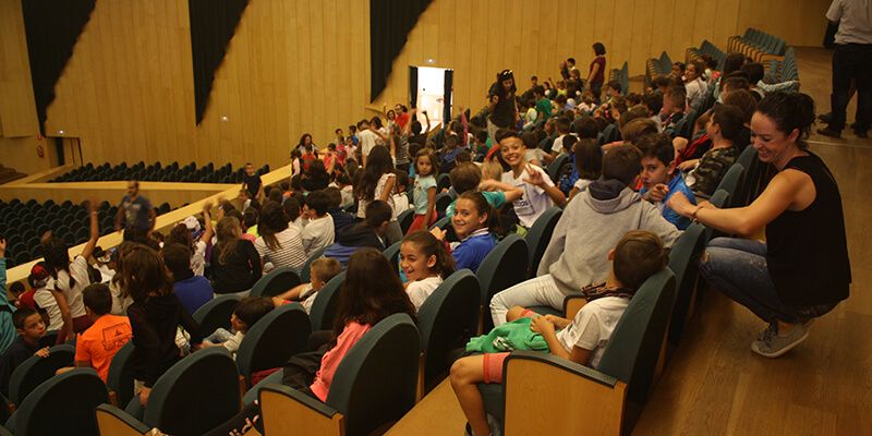El Auditorio Buero Vallejo se llena de escolares