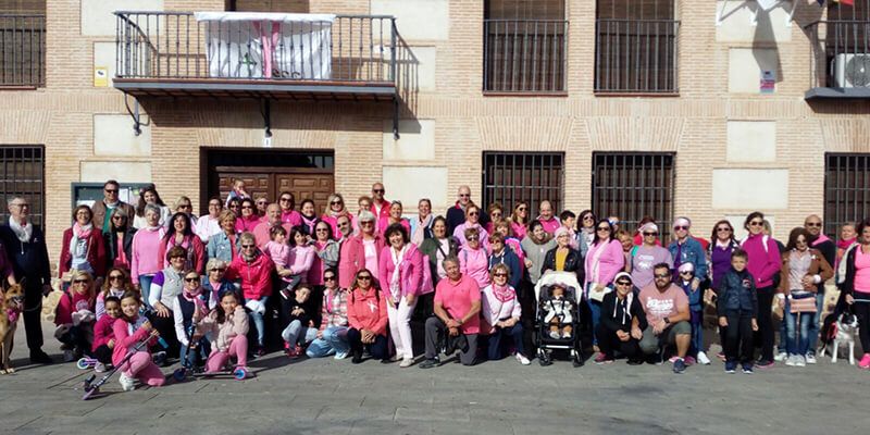 El Casar más solidario se vuelca y ‘se viste de rosa’ en el Día Internacional del Cáncer de Mama