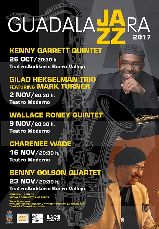 El concierto de Wallace Roney Quintet será el 9 de noviembre y el de Charenee Wade, el 16 de noviembre