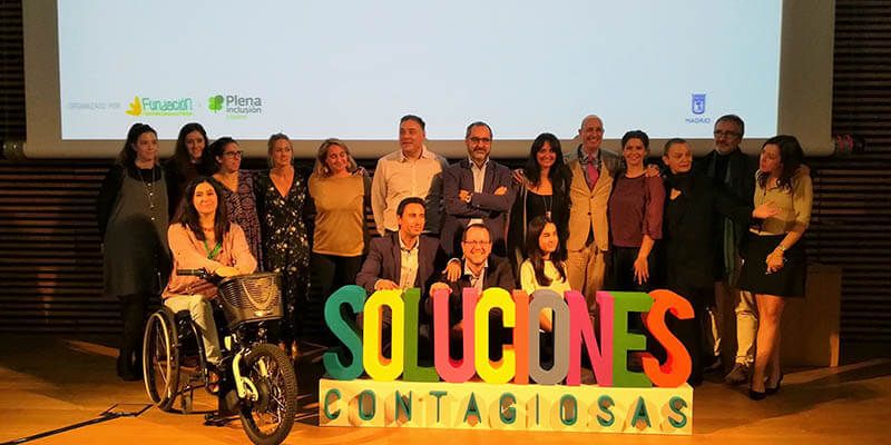 Fundación Caja Rural Castilla-La Mancha y Plena Inclusión Madrid dan “Soluciones Contagiosas” para integrar a personas con discapacidad