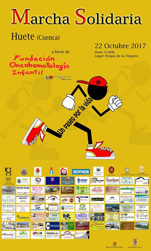 Huete organiza la primera Marcha Solidaria “Un Paseo por la Vida”