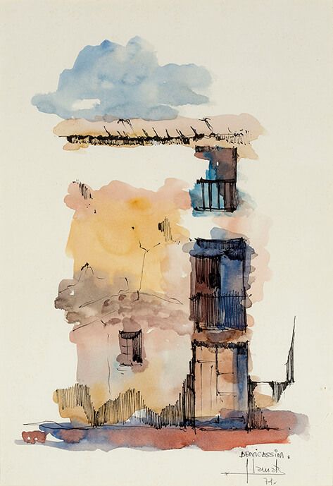 Inauguración de la exposición Antonio González Lamata en el Teatro Buero- Vallejo