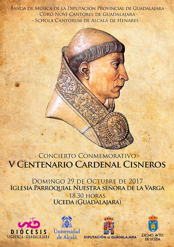 La Banda de la Diputación, el coro Novi Cantores y la Schola de Alcalá ofrecerán el próximo domingo un concierto en la iglesia de Uceda