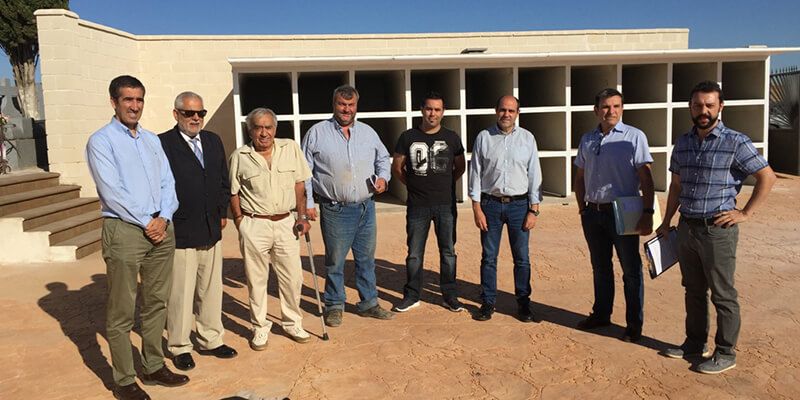 La Diputación de Guadalajara lleva a cabo una importante ampliación del cementerio de Mohernando
