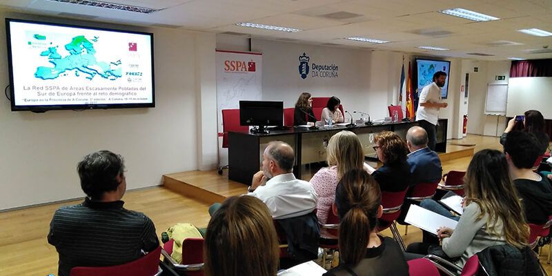La SSPA participa en una jornada europea en A Coruña sobre nuevas propuestas para luchar contra la despoblación