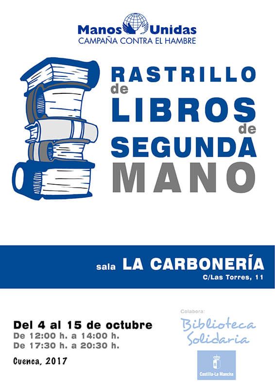 Manos Unidas de Cuenca celebra la cuarta edición de su Rastrillo de Libros de segunda mano