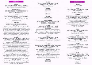 Master Class, ponencias, juegos, exhibiciones y mucha energía en la I Feria del Deporte de San Clemente