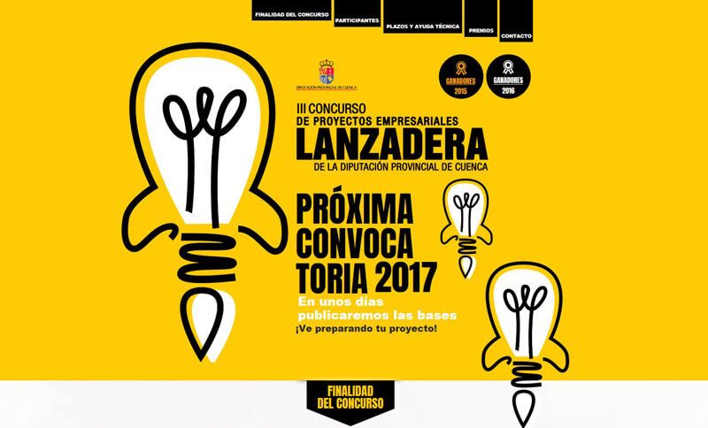 Presentados 63 proyectos de emprendedores al III Concurso Lanzadera de la Diputación de Cuenca