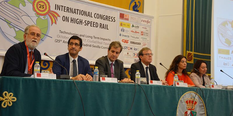 Un congreso de la UCLM reúne a los mejores expertos del mundo en Alta Velocidad para estudiar su futuro